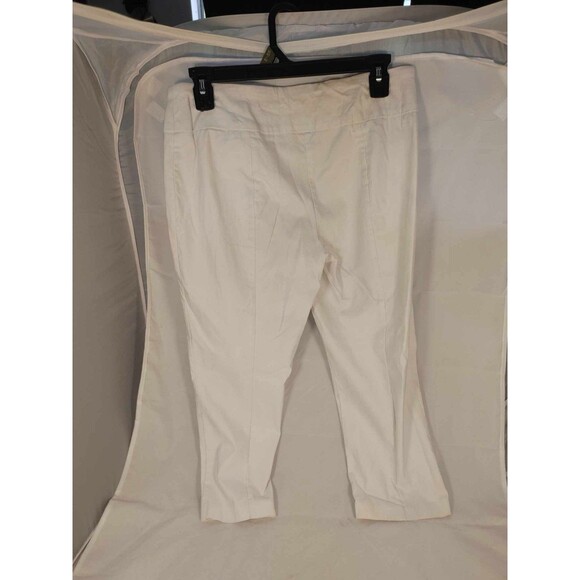 EST 1946 Capris Womens 10p Petite White - Picture 2 of 3